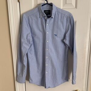 Men's Light Blue Button-Down Shirt